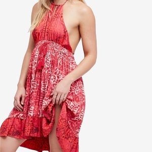 Free People Beach Day Halter Dress